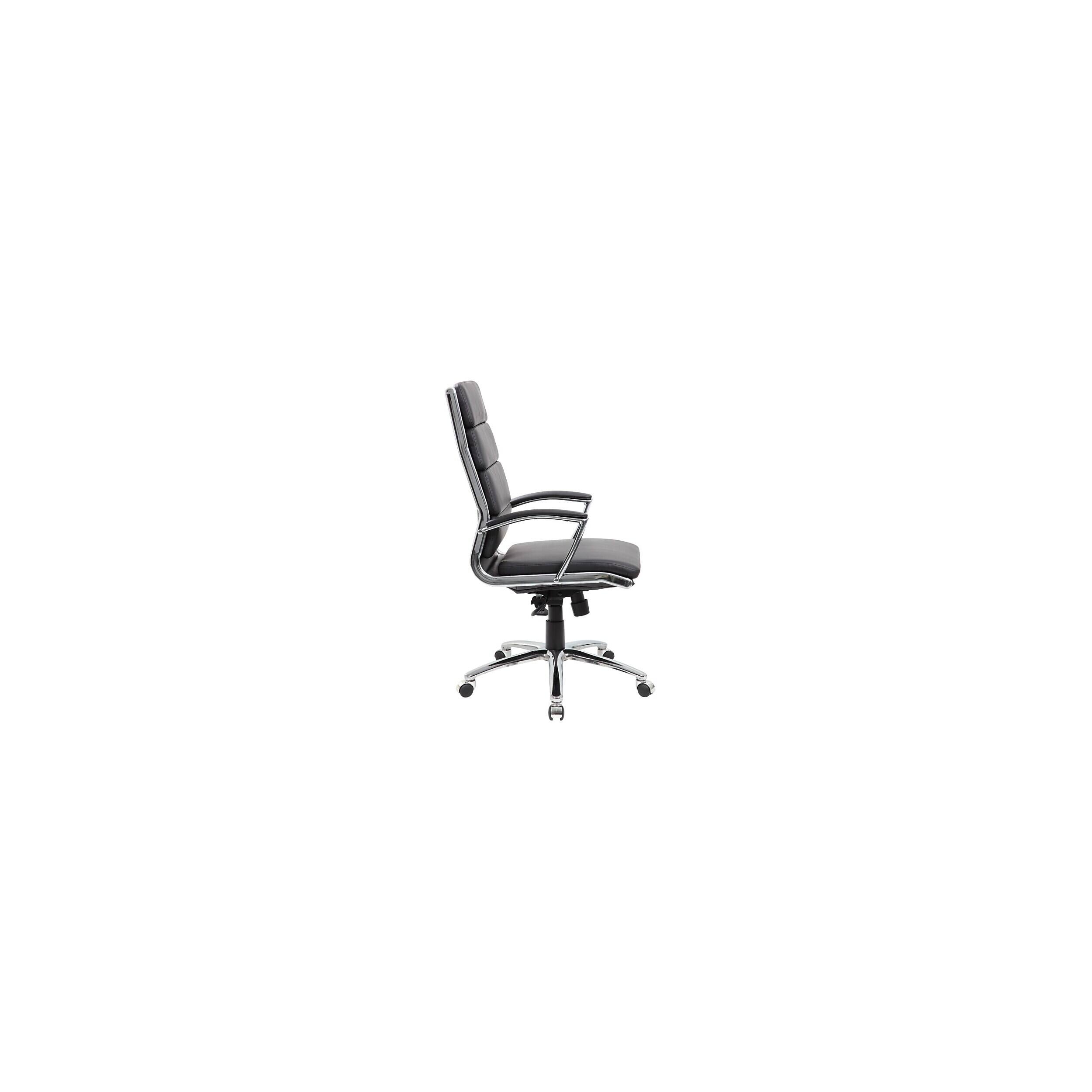 Alt View 4. Boss Office Products - CaressoftPlus Executive Chair, Black (B9471-BK) - Black.