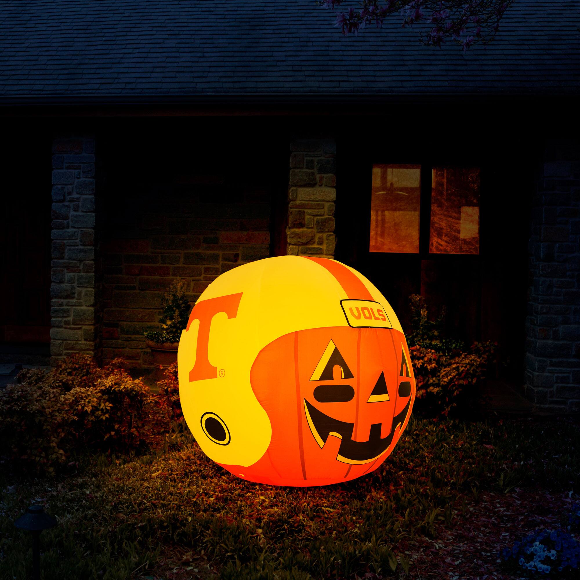 Alt View 2. Sporticulture - Tennessee Volunteers Jack-O-Helmet Inflatable - Multicolor.