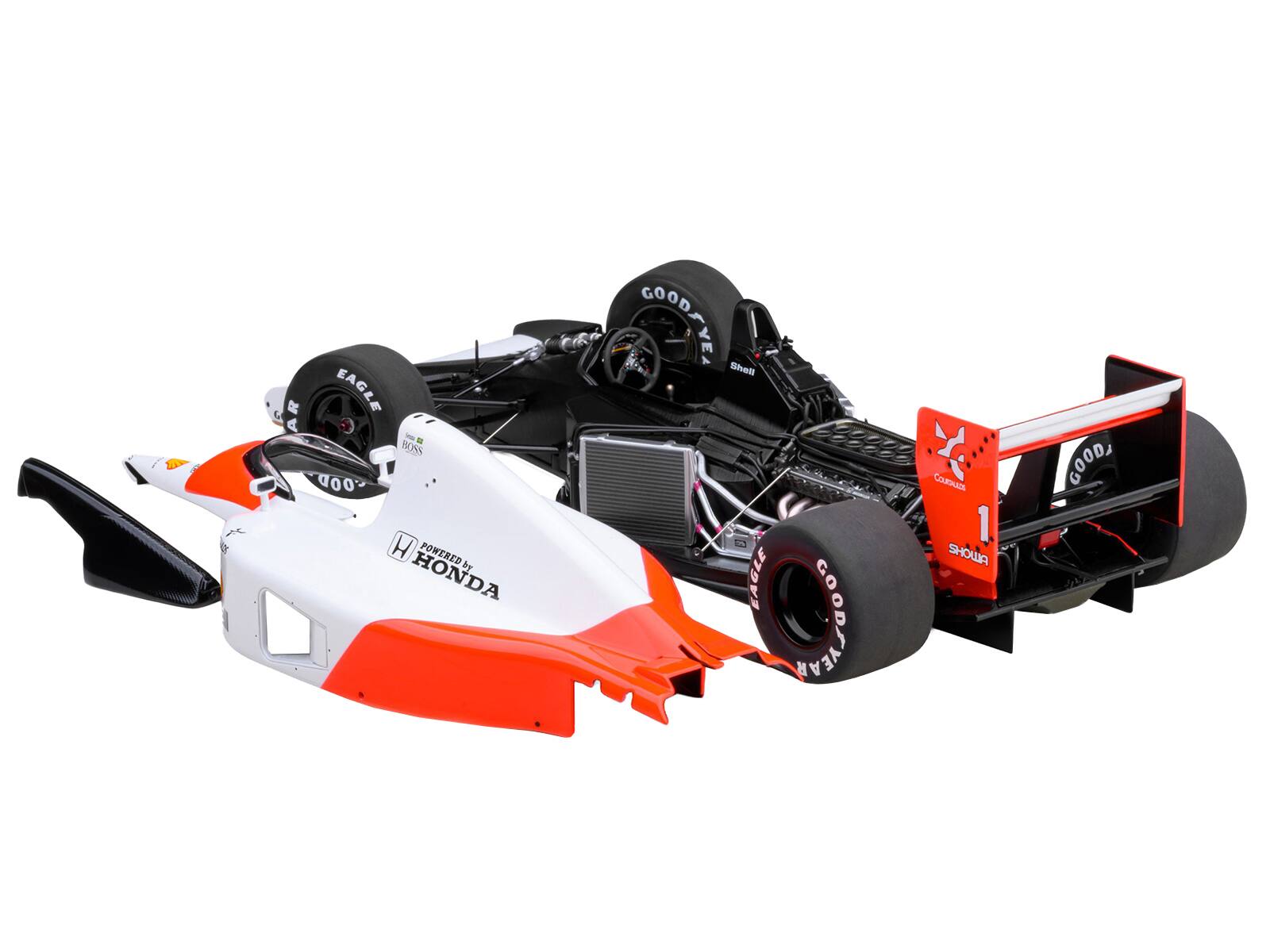 EAGLE AR to BOSS OOD H POWERED by HONDA  
GOODSYEAR Shell EAGLE GOODSYEAR  
COURTAILES 1 SHOWA