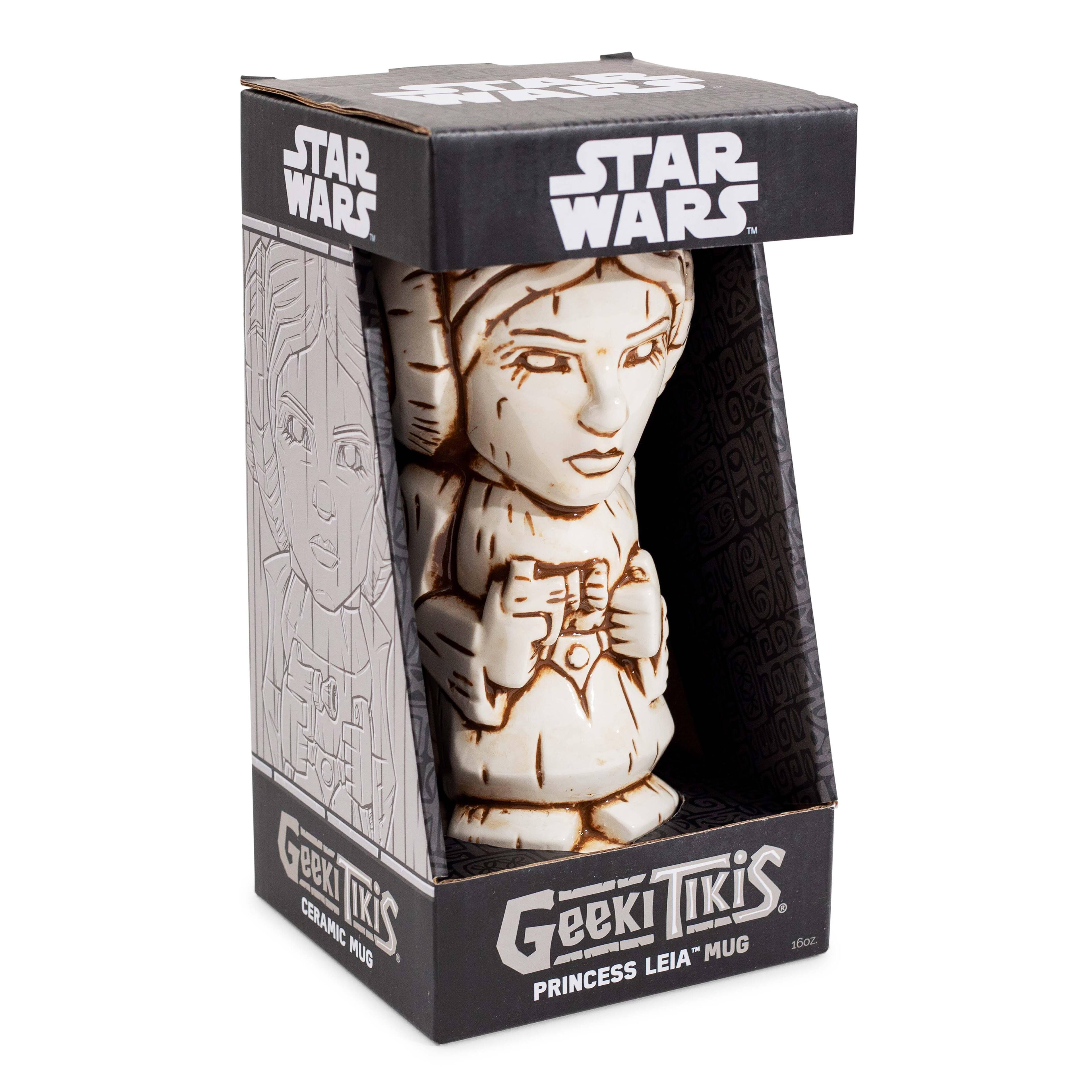 STAR WARS  
Geeki Tikis  
CERAMIC MUG  
16oz  
PRINCESS LEIA™ MUG