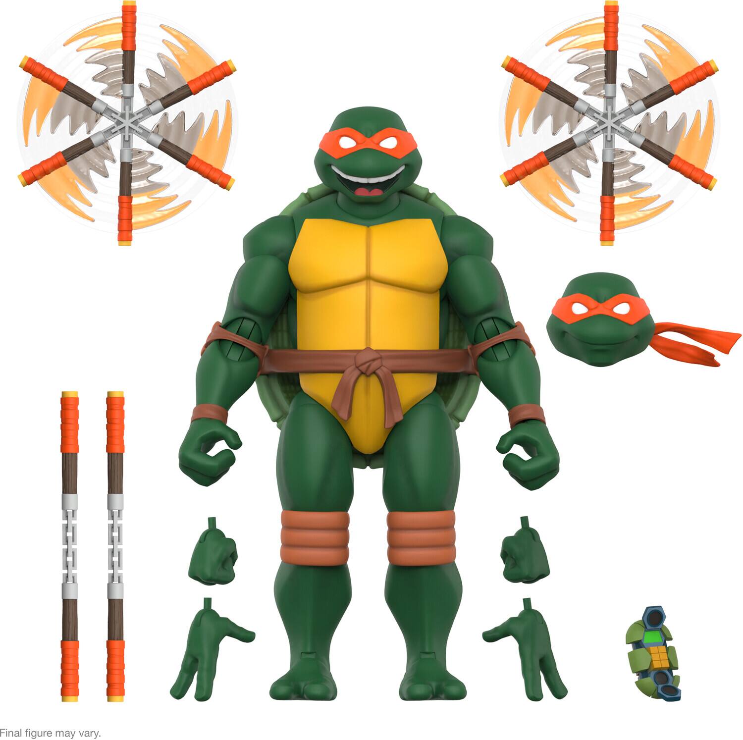 Super7 - Teenage Mutant Ninja Turtles - ULTIMATES! Wv12 - Michelangelo (TMNT) - Collectibles