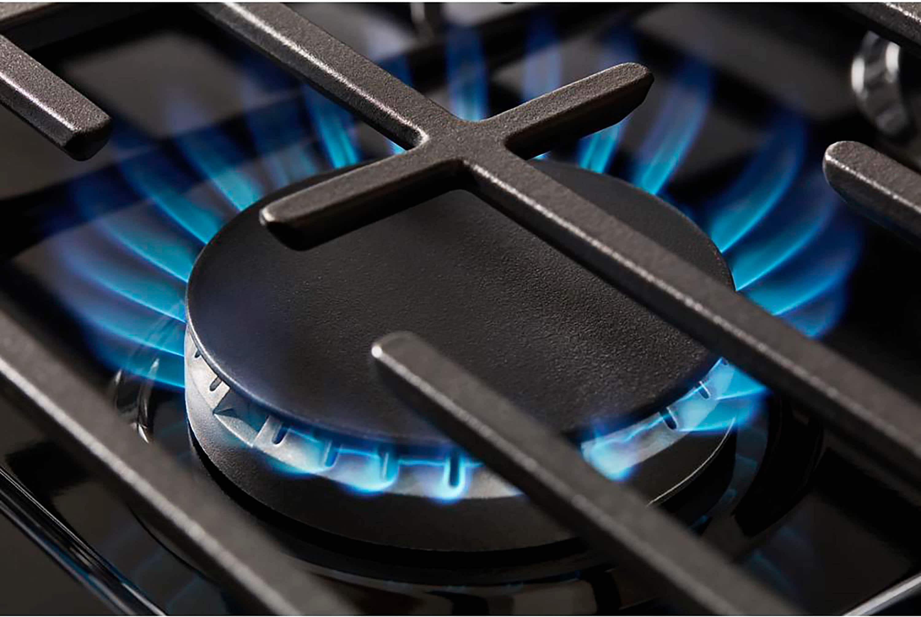 Alt View 13. Whirlpool - 5.1 Cu. Ft. Freestanding Gas Range with Broiler Drawer - Stainless Steel.