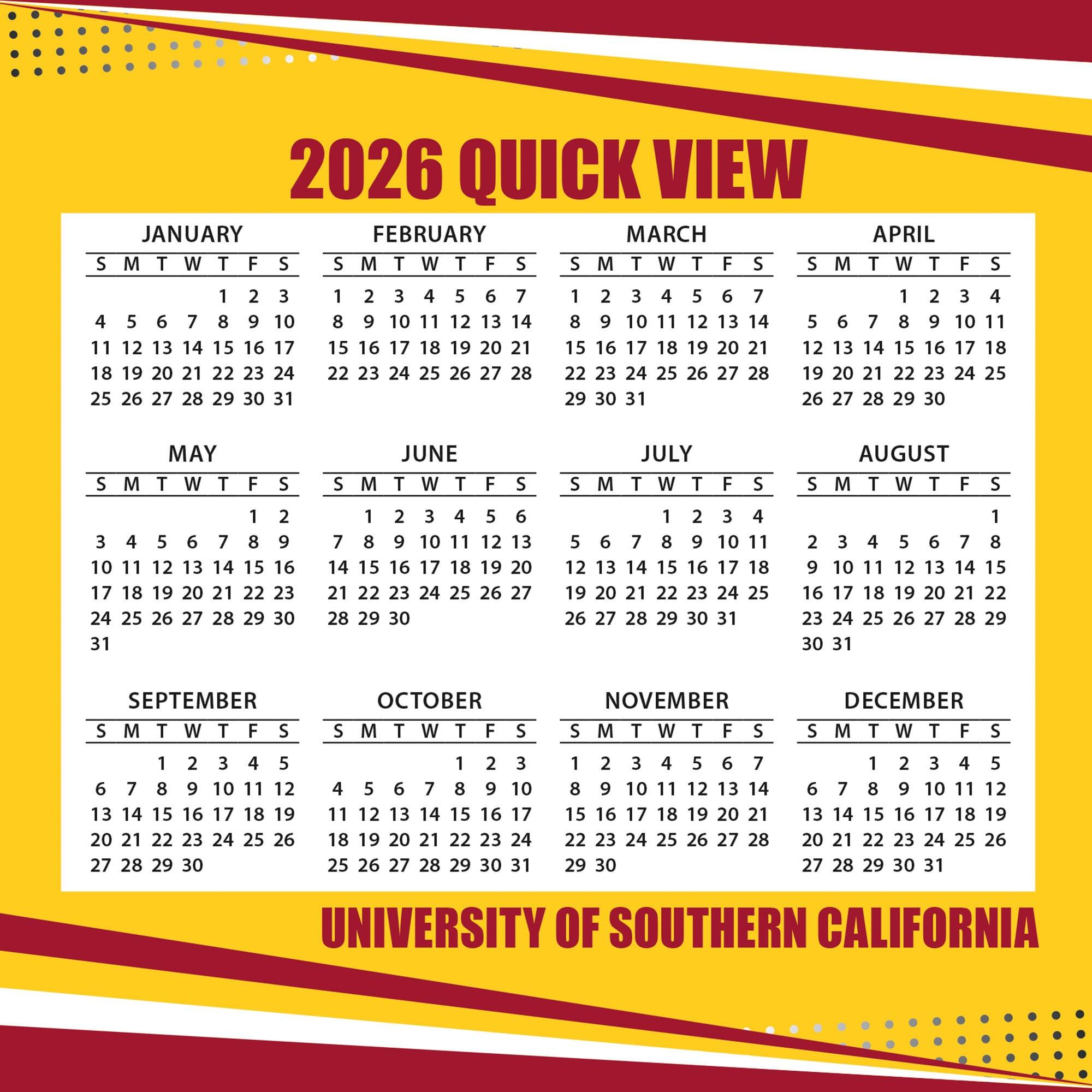 2026 QUICK VIEW

JANUARY  
S M T W T F S  
1 2 3 4 5 6 7  
8 9 10 11 12 13 14  
15 16 17 18 19 20 21  
22 23 24 25 26 27 28  
29 30 31  

FEBRUARY  
S M T W T F S  
1 2 3 4 5 6 7  
8 9 10 11 12 13 14  
15 16 17 18 19 20 21  
22 23 24 25 26 27 28  

MARCH  
S M T W T F S  
1 2 3 4 5 6 7  
8 9 10 11 12 13 14  
15 16 17 18 19 20 21