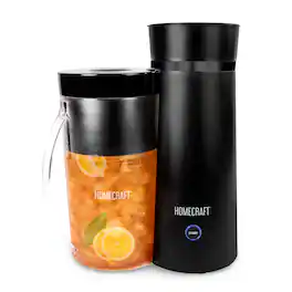 HomeCraft - 2-qt. Iced Tea Maker - Black