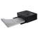 Left. Canon - Canon SELPHY CP1500 Compact Photo Printer Black + RP-108 High-Capacity Color Ink - Black.