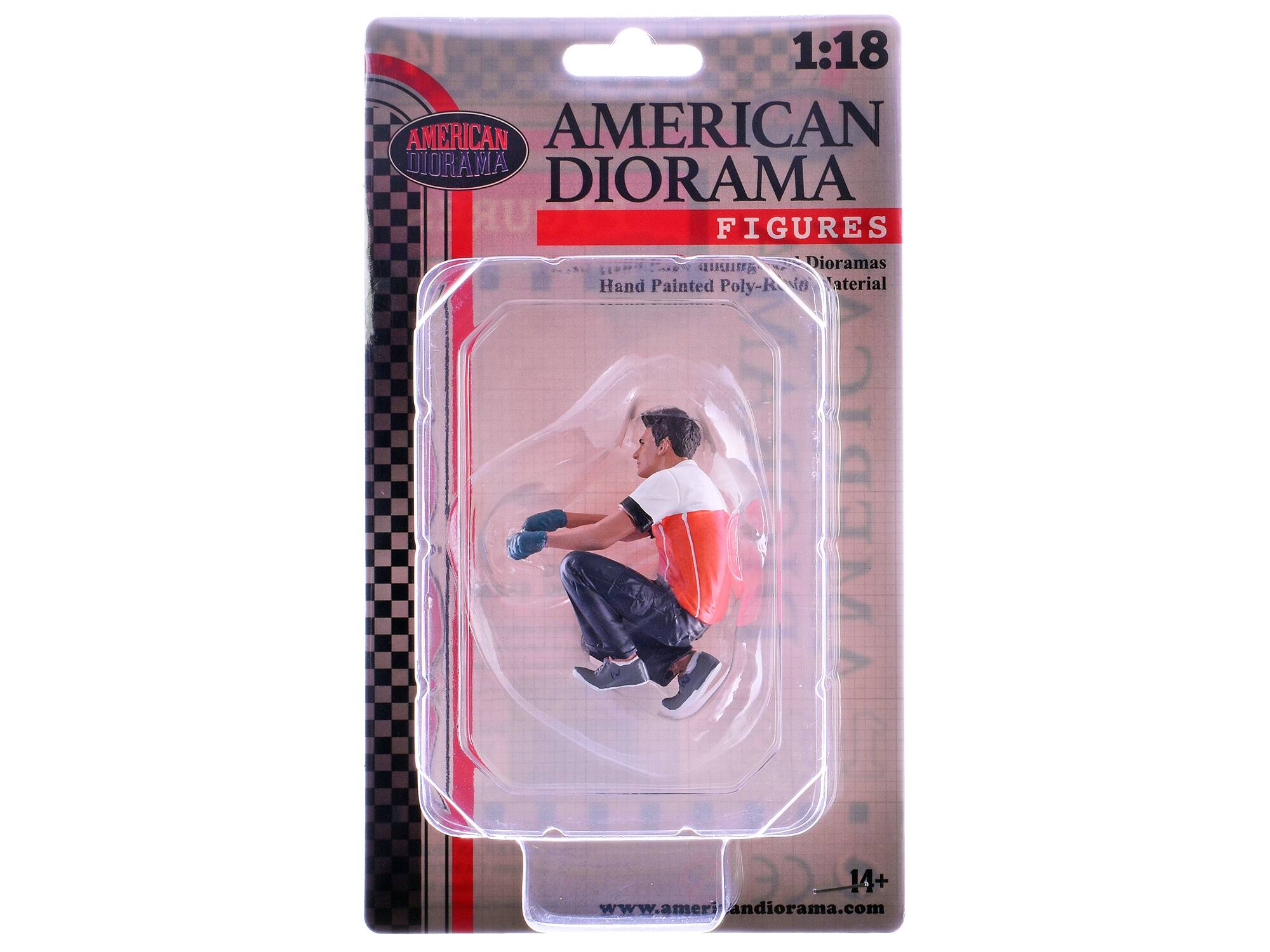 1:18 AMERICAN DIORAMA FIGURES and Dioramas Hand Painted Poly-R in aterial VIDEO D-4+ 14+ www.ameridiarama.com