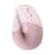 Logitech - Lift Vertical Wireless Optical Ergonomic Mouse with 4 Customizable Buttons - Wireless - Rose