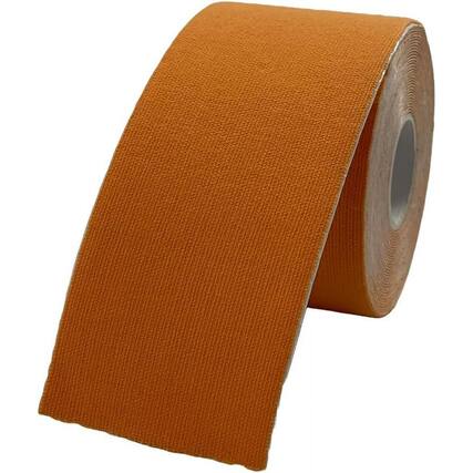 Front. Amber Sporting Goods - Ultimate Performance Kinesiology Tape 2" x 16ft – Athletic Support & Rehab Tape, Orange - Orange.