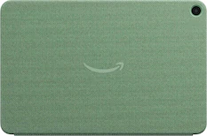 Front. Amazon - Amazon Alexa Tablet 11 Fabric Folio Cover with Magnetic Attach - Lightweight and Protective - Matcha.