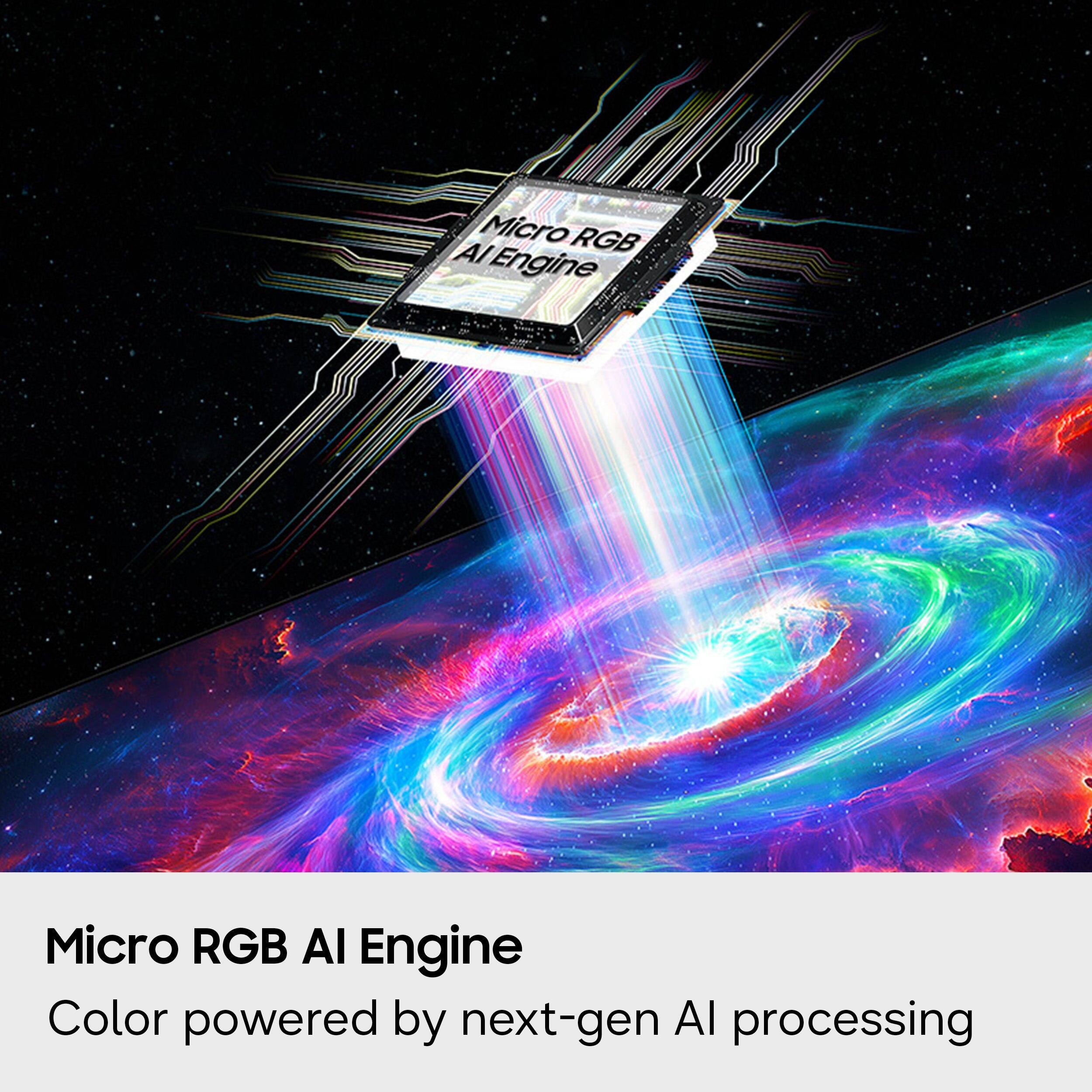 Micro RGB AI Engine  
Color powered by next-gen AI processing