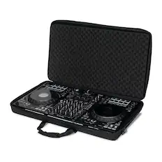 Front. Headliner - Pro-Fit Case for Pioneer DJ DDJ-FLX10, Lightweight EVA Carry Case with Water-Resistant Shell, and Shoulder Strap.
