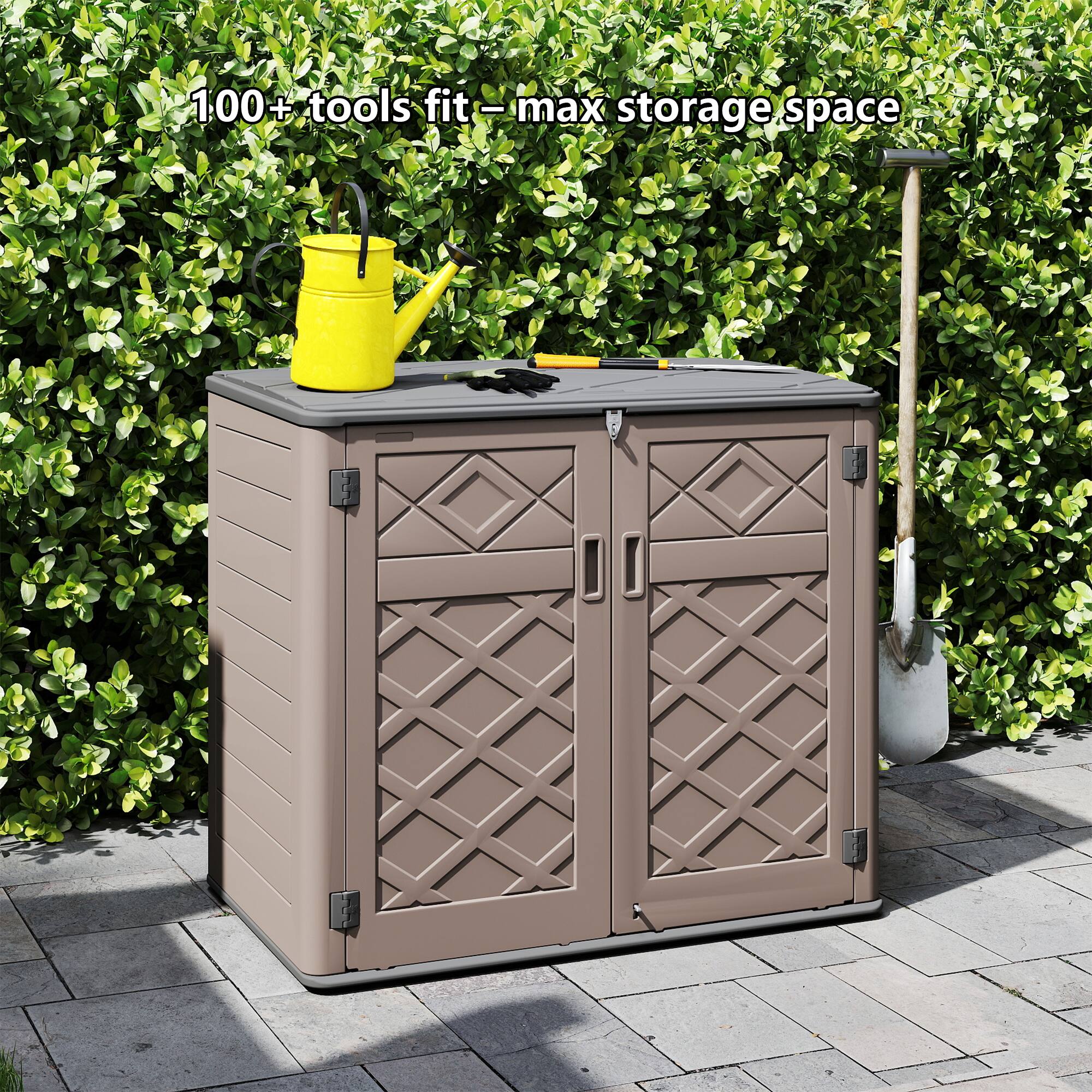 100+ tools fit - max storage space