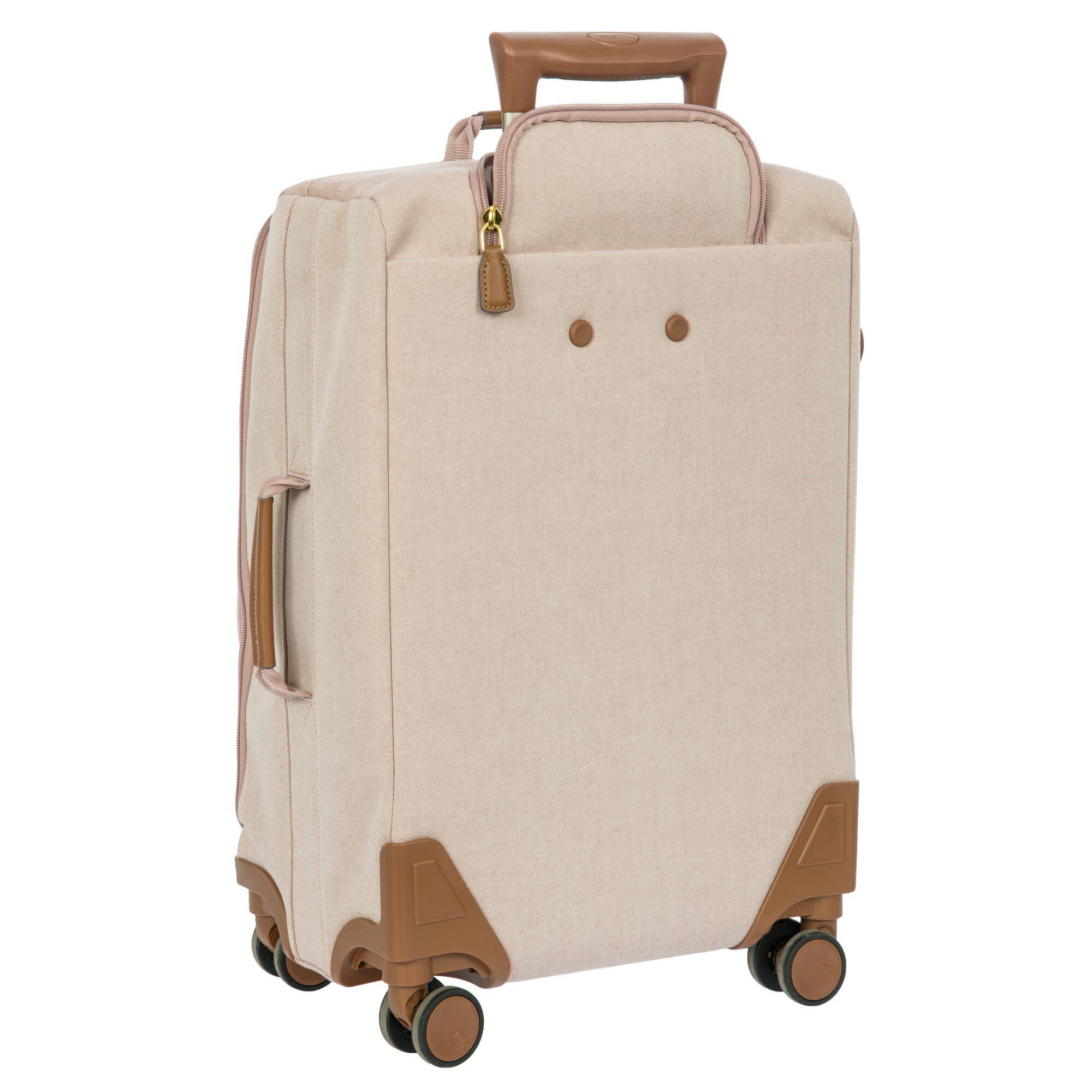 Left. Bric's - Volterra 21" Carry On Spinner Luggage - Bordeaux.