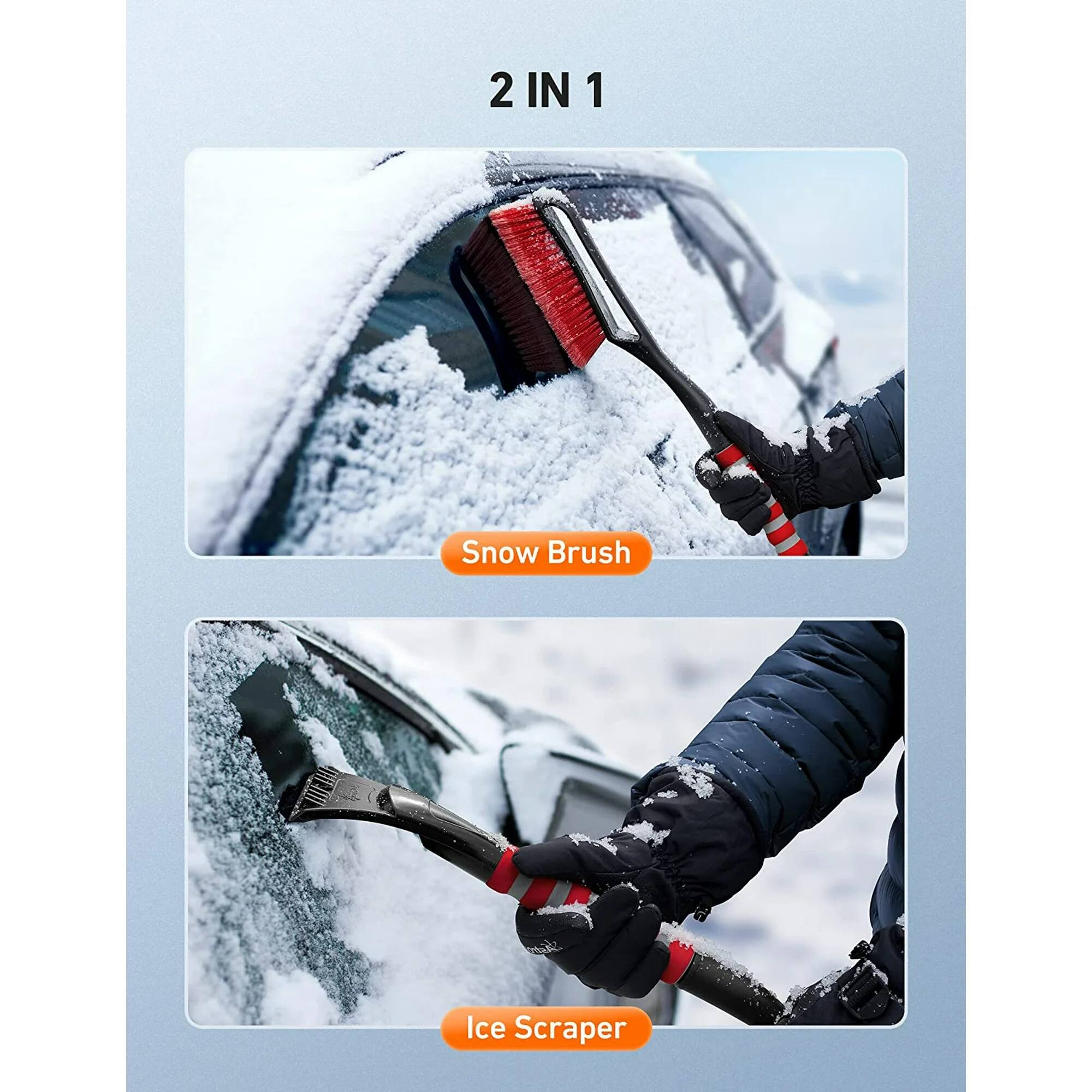 2 IN 1

Snow Brush

Ice Scraper