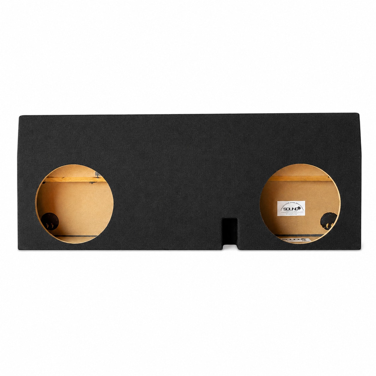 SoundBox - LCE-T004/10F, Toyota Tacoma Double Cab Dual 10 Subwoofer Enclosure, 2005-2023
