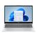 Front. HP - HP 14" HD Laptop,AMD Athlon 7120,4GB RAM,128GB SSD,AMD Radeon Graphics,Wifi 6,Win 11 Home,Moonlight Blue - Moonlight Blue.