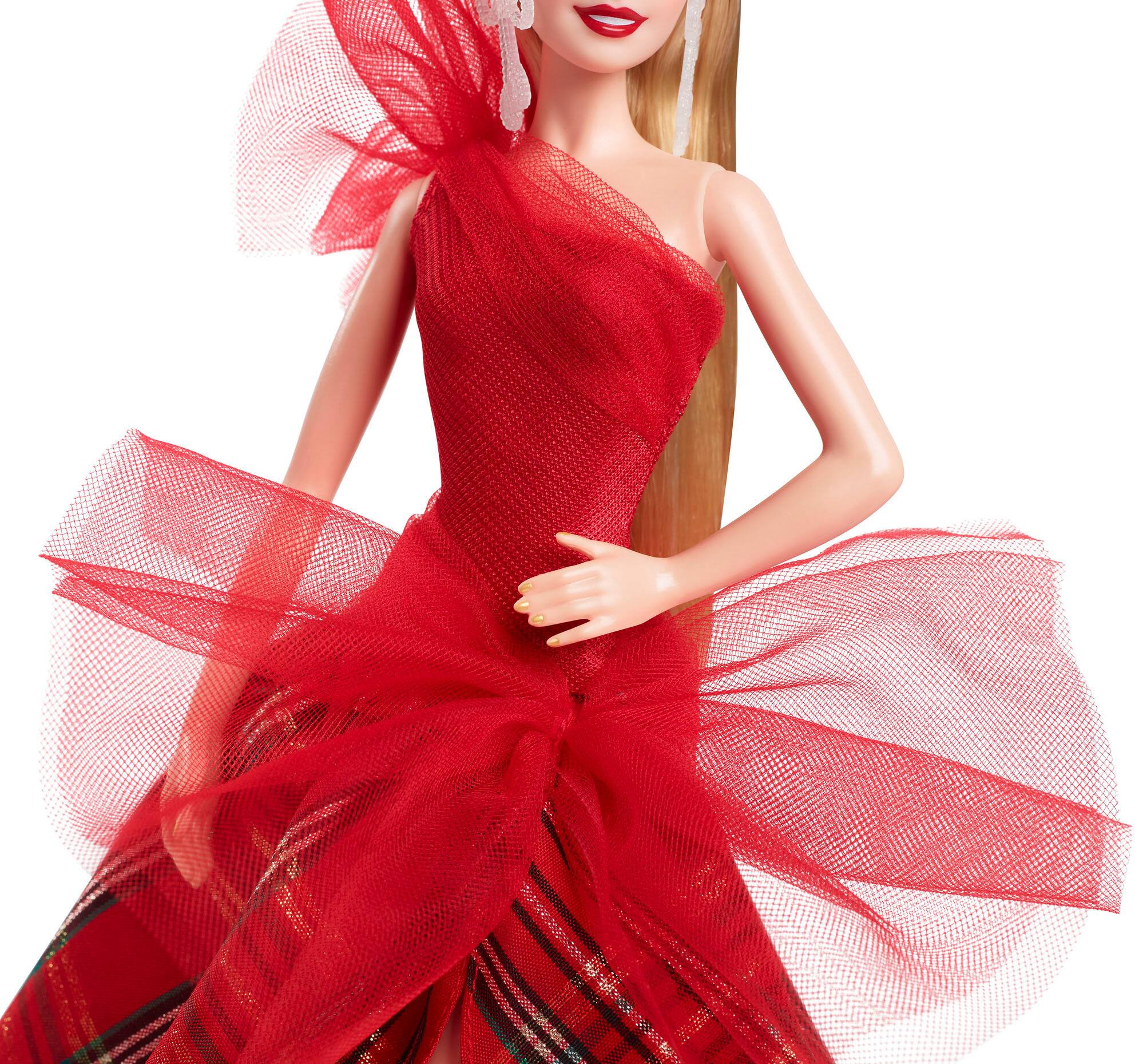 Alt View 13. Barbie - Signature 2024 Holiday Collectible Doll - Blonde Hair.