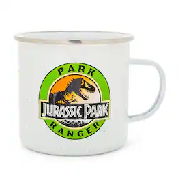 Silver Buffalo - Jurassic Park Ranger Camper Mug | Holds 20 Ounces - Green