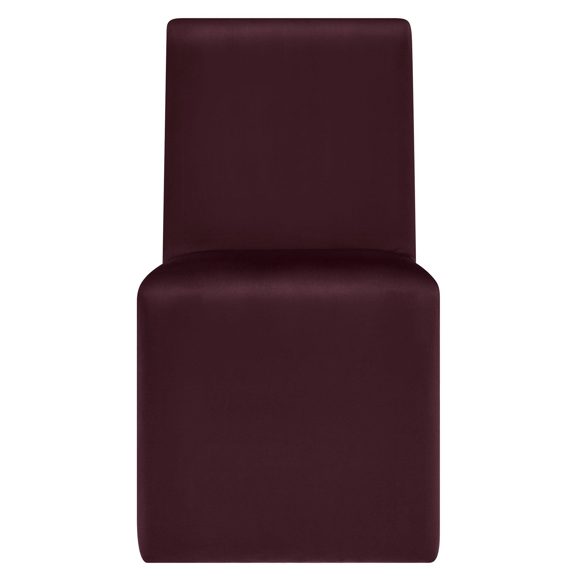 Alt View 2. Modway - Emory Upholstered Performance Velvet Dining Side Chair by Modway - Purple.