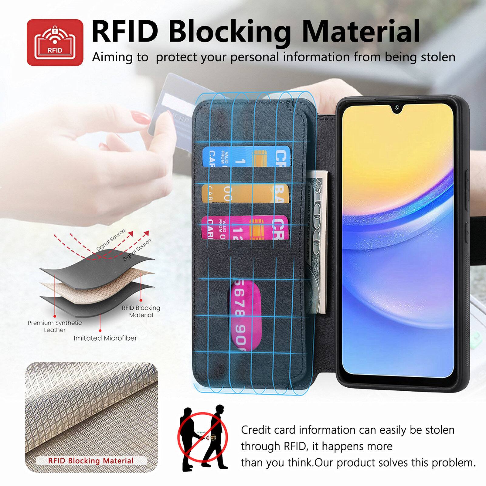 RFID Blocking Material

Aiming to protect your personal information from being stolen

Signal source F

RFID Blocking Material

Premium Synthetic Leather

Imitated Microfiber

Credit card information can easily be stolen through RFID, it happens more than you think. Our product solves this problem.