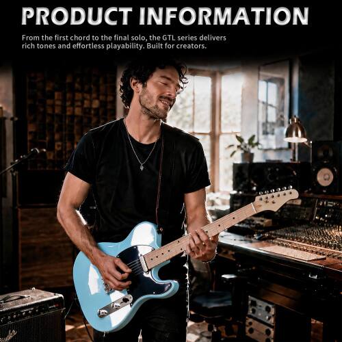 PRODUCT INFORMATION

From the first chord to the final solo, the GTL series delivers rich tones and effortless playability. Built for creators.
