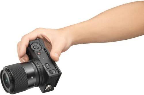 Alt View 3. Sigma - Sigma 23mm f/1.4 DC DN Contemporary Lens for Sony E Mount w/ Advanced Accessory Bundle | 348965 | Sigma 23mm f/1.4 - Black.