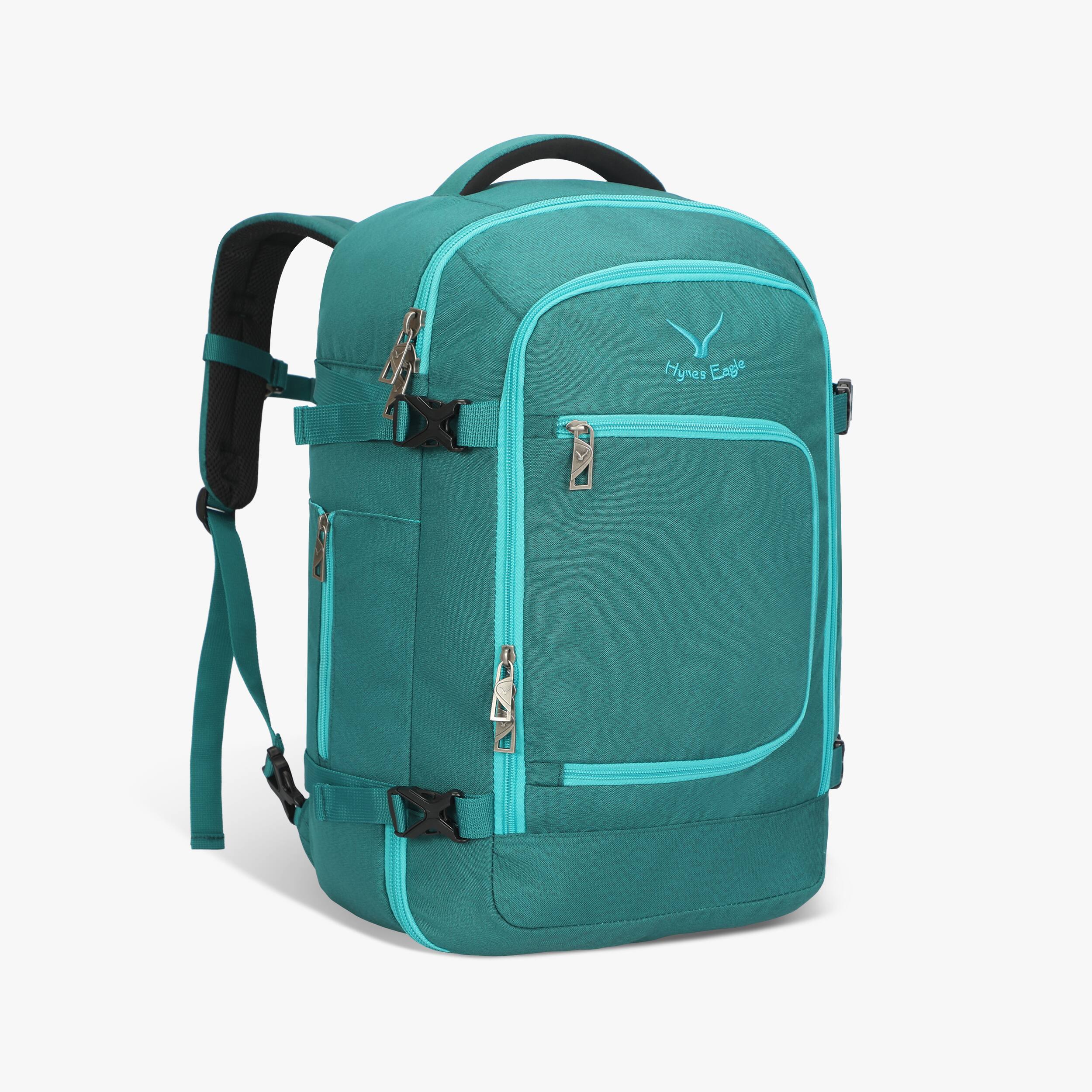 Hynes Eagle Carry On Travel Backpack (40L) Teal - Best Buy