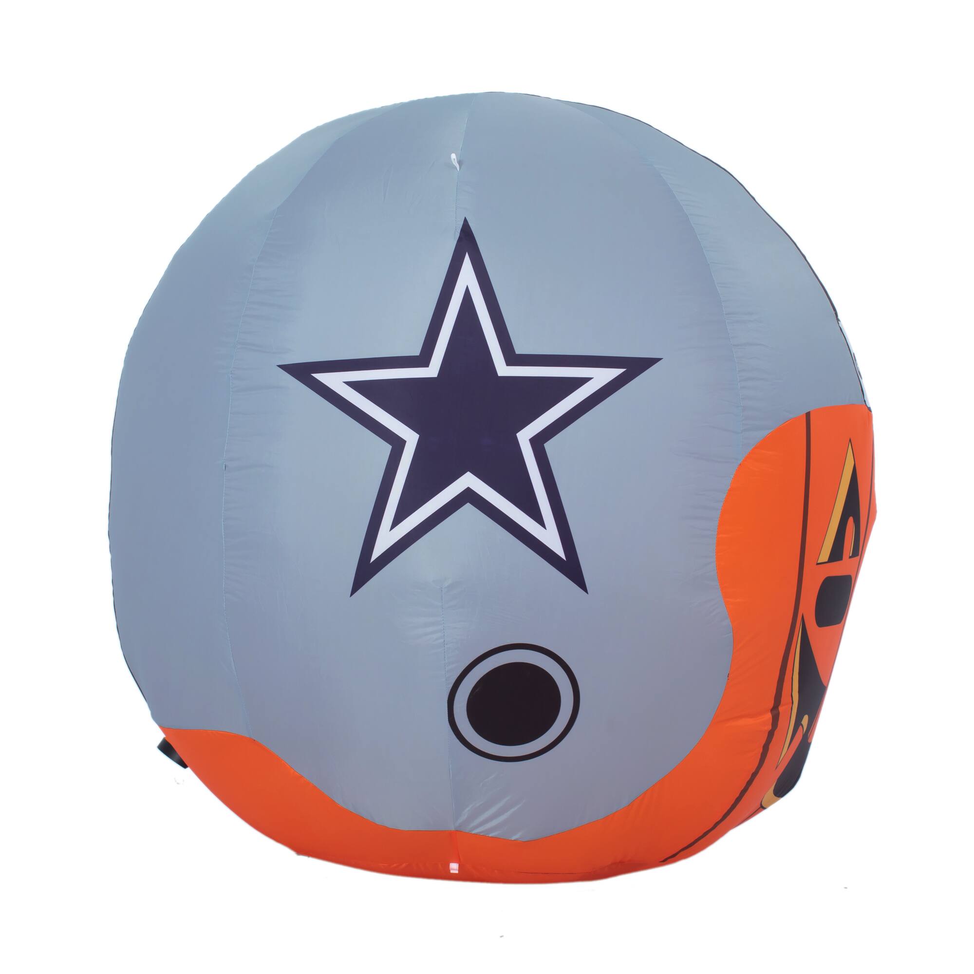 Alt View 2. Sporticulture - Dallas Cowboys 4' Inflatable Jack-O'-Helmet - Multicolor.