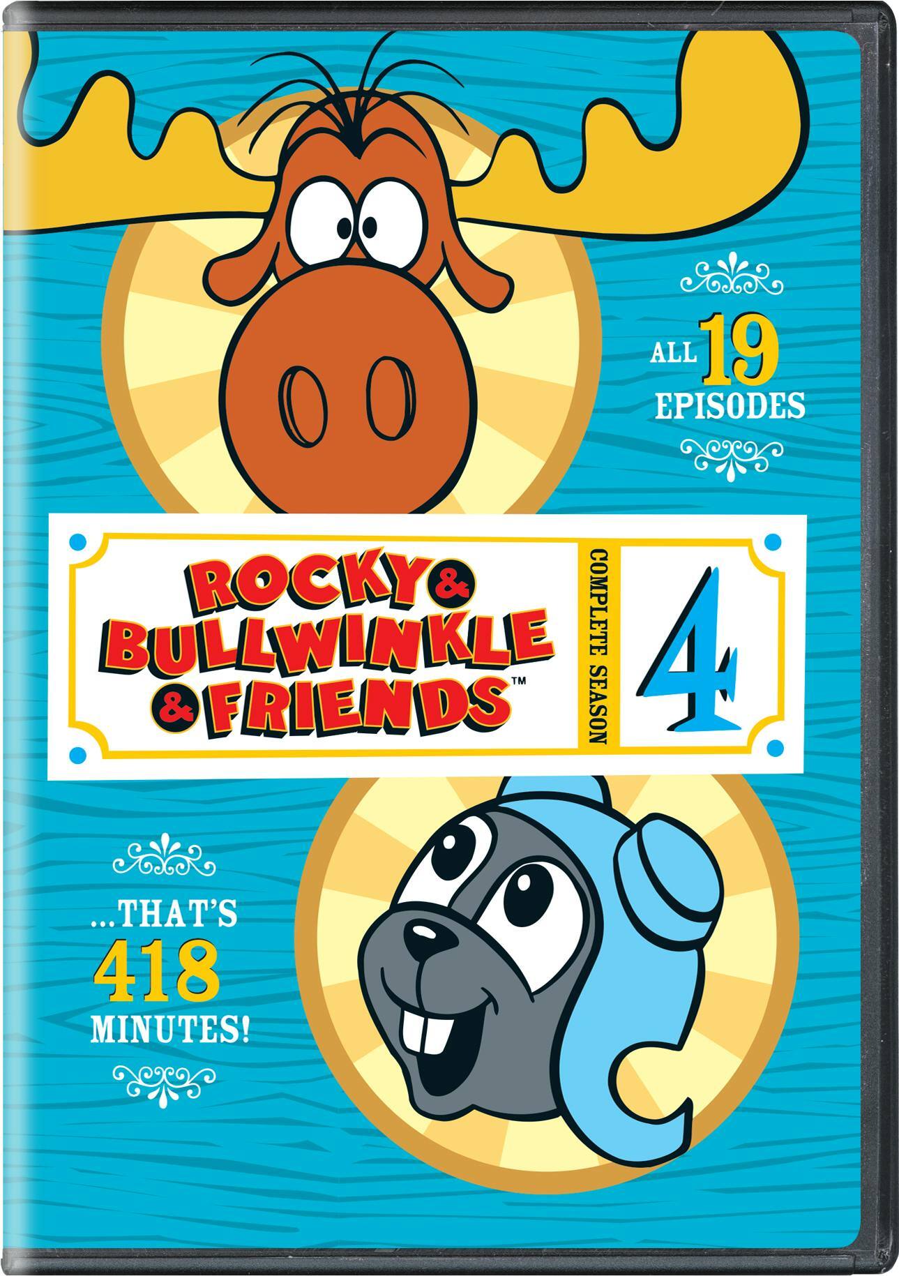 Front. Rocky & Bullwinkle & Friends: Complete Season 4 [DVD].