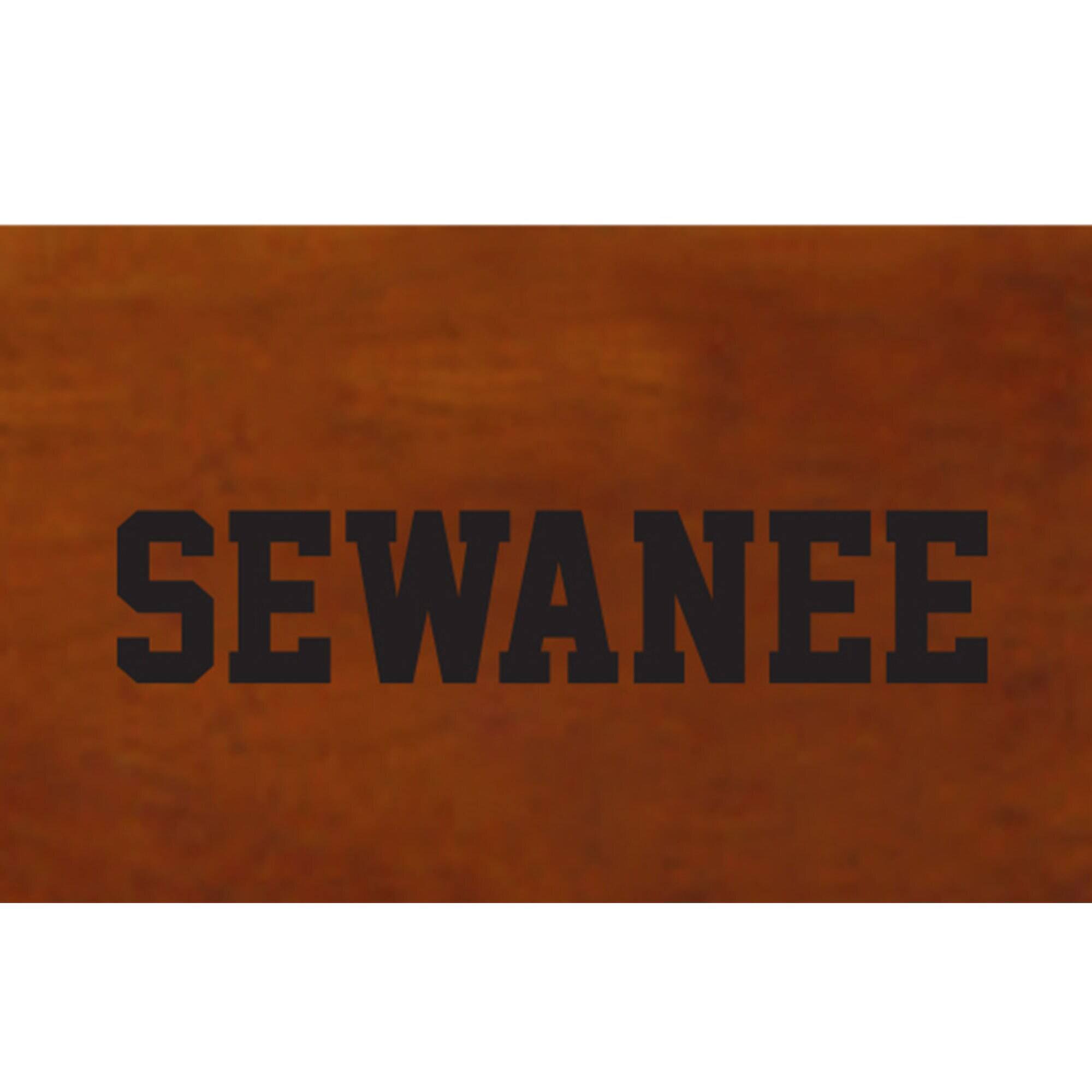 Alt View 1. Jardine - Black Sewanee Tigers Captain's Chair with Cherry Arms & Crown - Black.