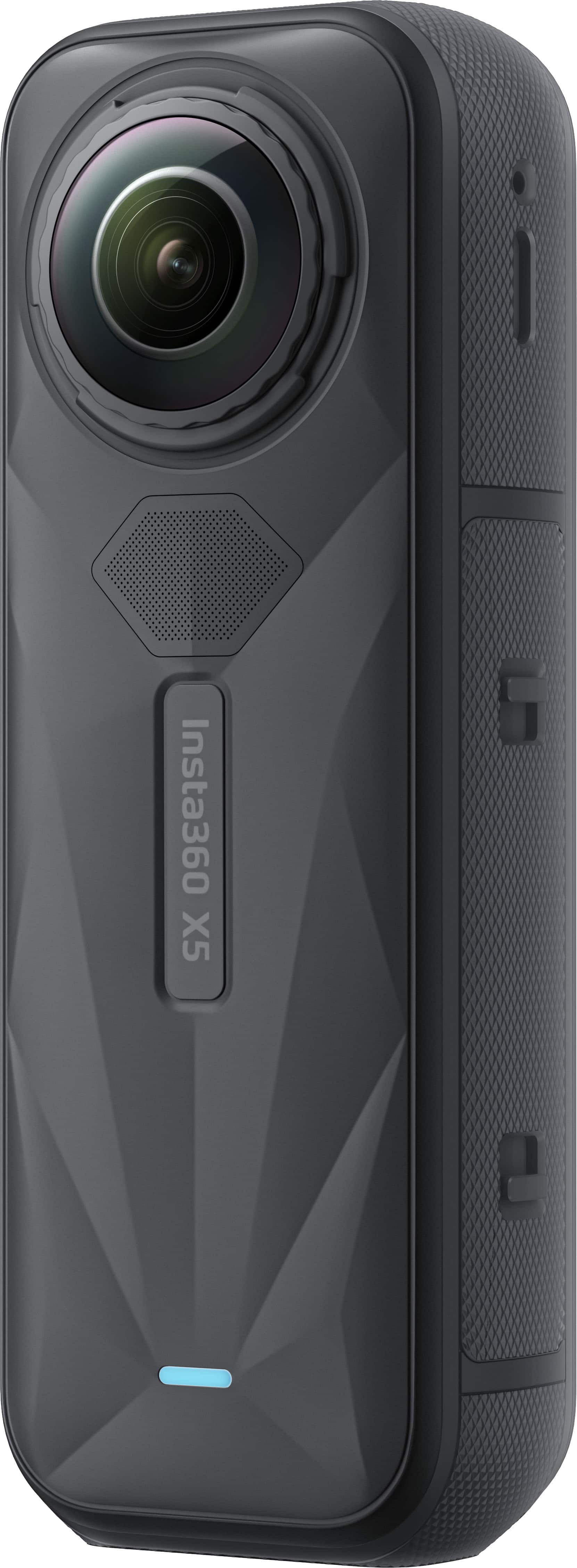 Front. Insta360 - X5 - 8K 360 Action Camera - Black.
