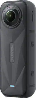 Front. Insta360 - X5 - 8K 360 Action Camera - Black.