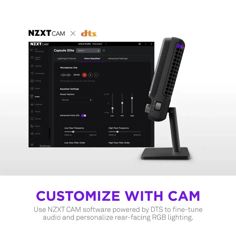 NZXT Capsule Elite Premium Wired Cardioid Condenser