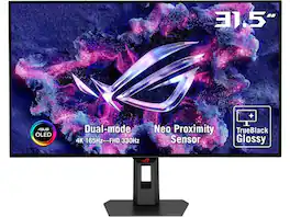 ASUS - ROG Strix 32" 4K OLED Gaming Monitor - 4K@165Hz, 0.03ms, G-SYNC, USB-C, HDMI 2.1