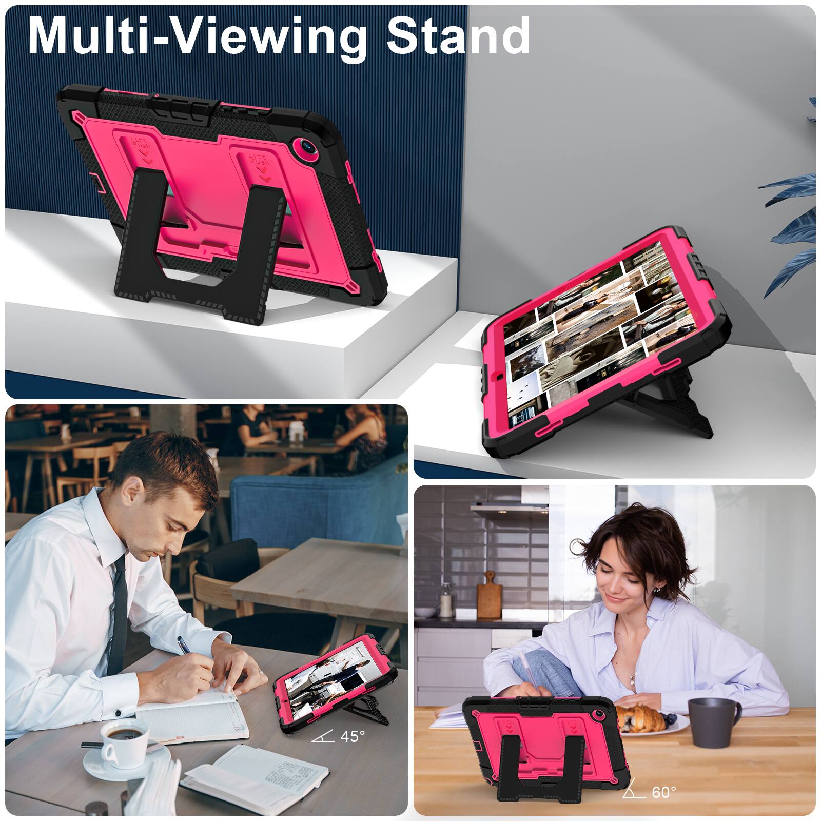Multi-Viewing Stand

45°

60°
