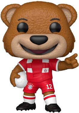 Funko - POP! Football: FC Bayern Munich - Berni the Bear - COLLECTIBLES - Multicolor