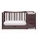 Alt View 13. Graco - Remi 4-in-1 Convertible Crib and Changer - Espresso.