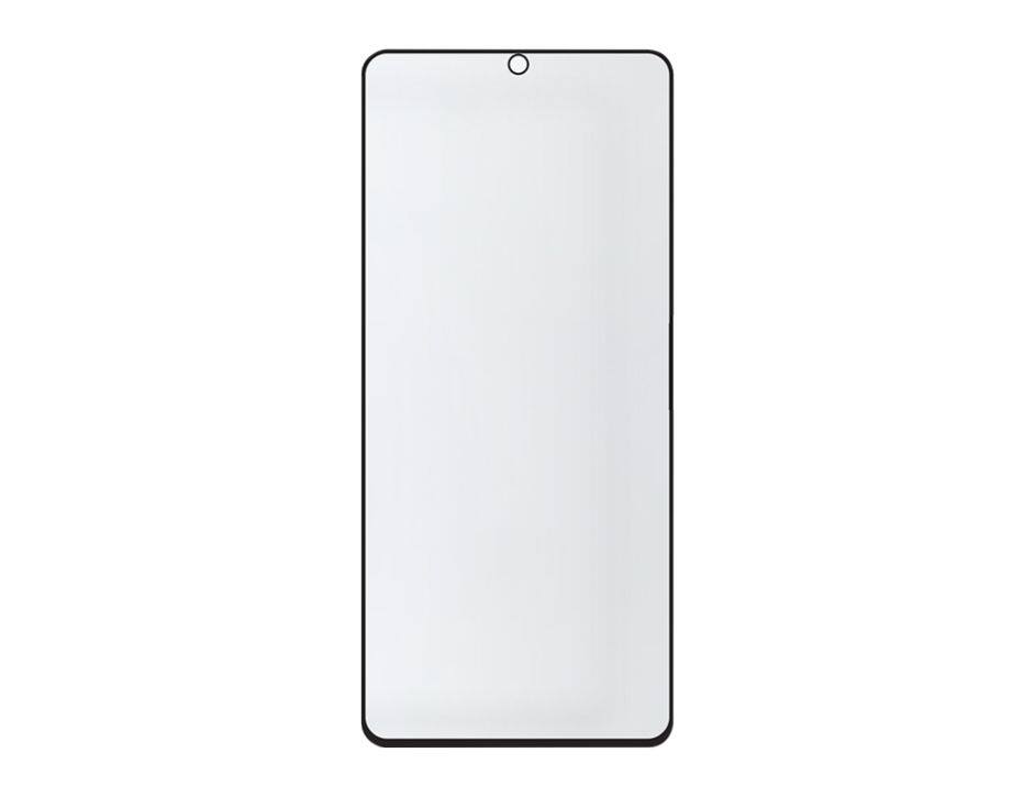 Front. BodyGuardz - BodyGuardz PRTX Shatterproof Synthetic Glass Screen Protector for Samsung Galaxy Note20 5G - Clear.