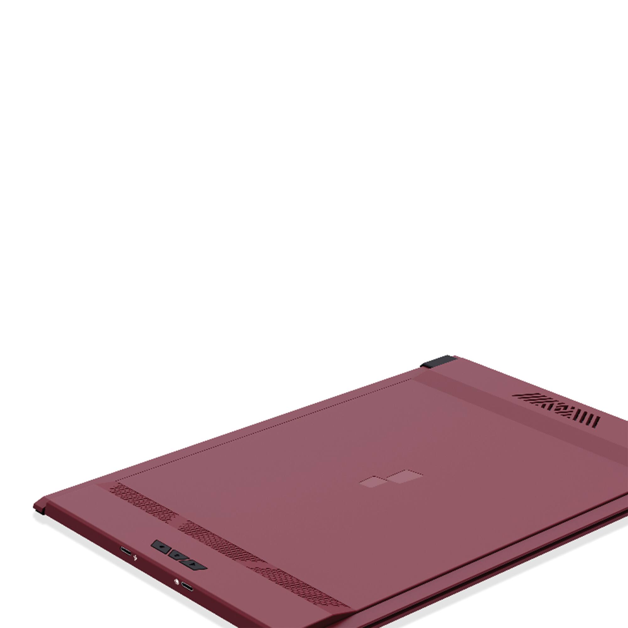 Alt View 1. Mobile Pixels - DUEX Max 14.1" IPS LCD Slide-out Display for Monitor - Red.