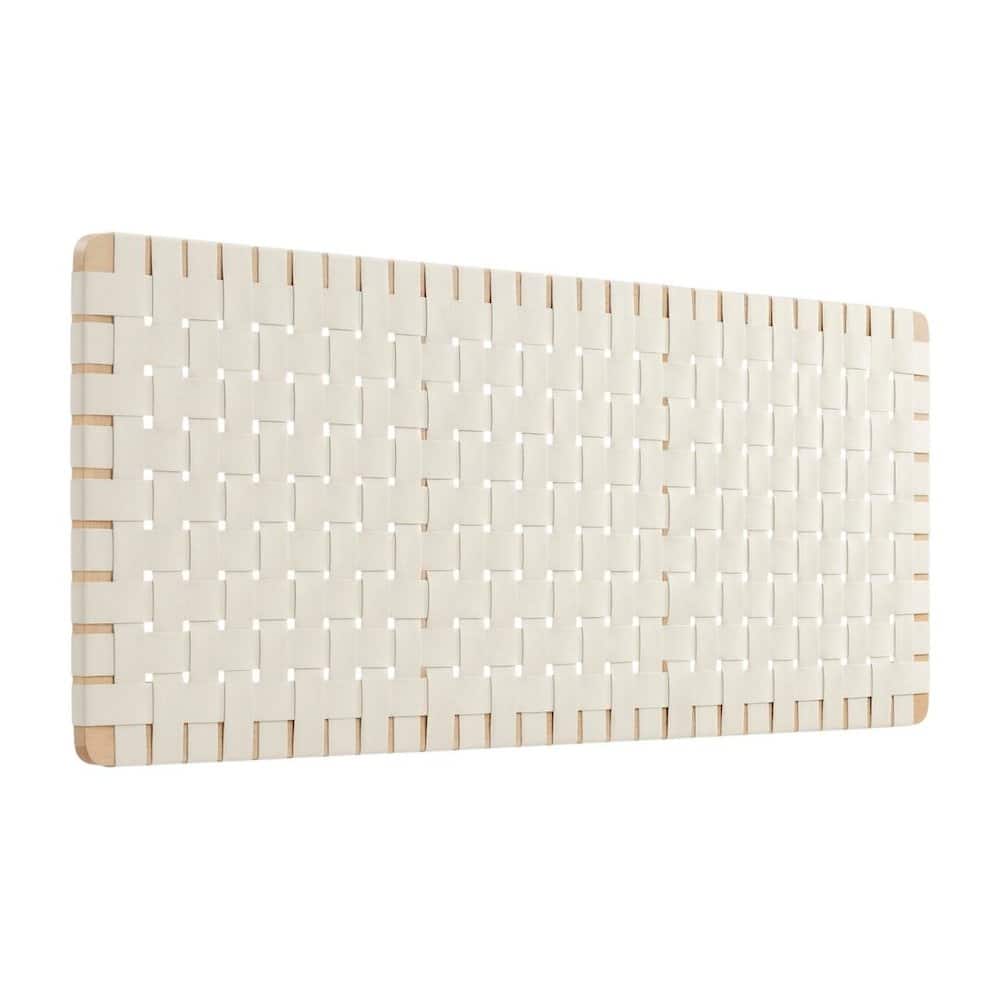 FurniFact - Vegan Leather Wall-Mount Headboard Queen Size with Durable Modern Design - Beige price history on PriceWatchPro