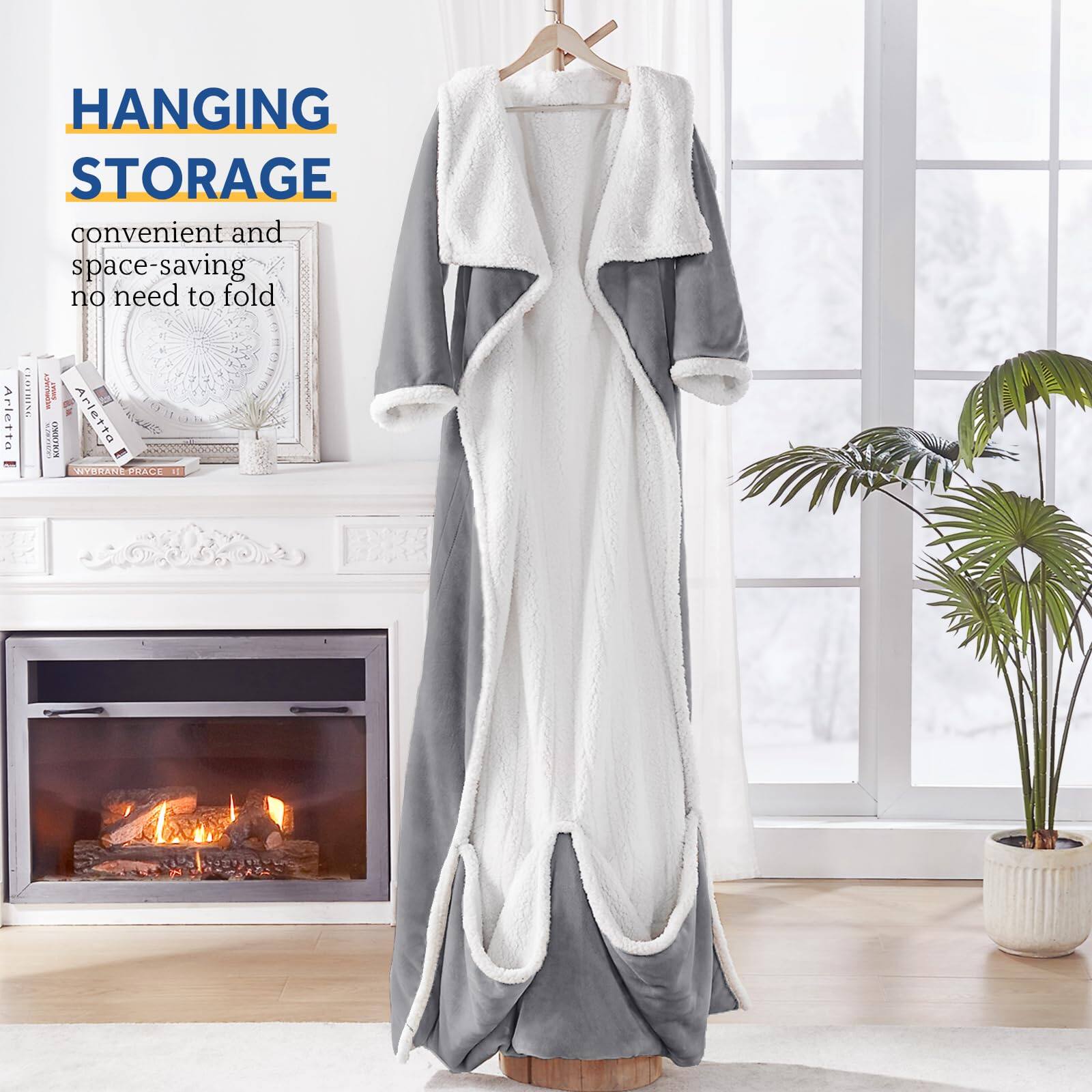 HANGING STORAGE  
convenient and space-saving  
no need to fold