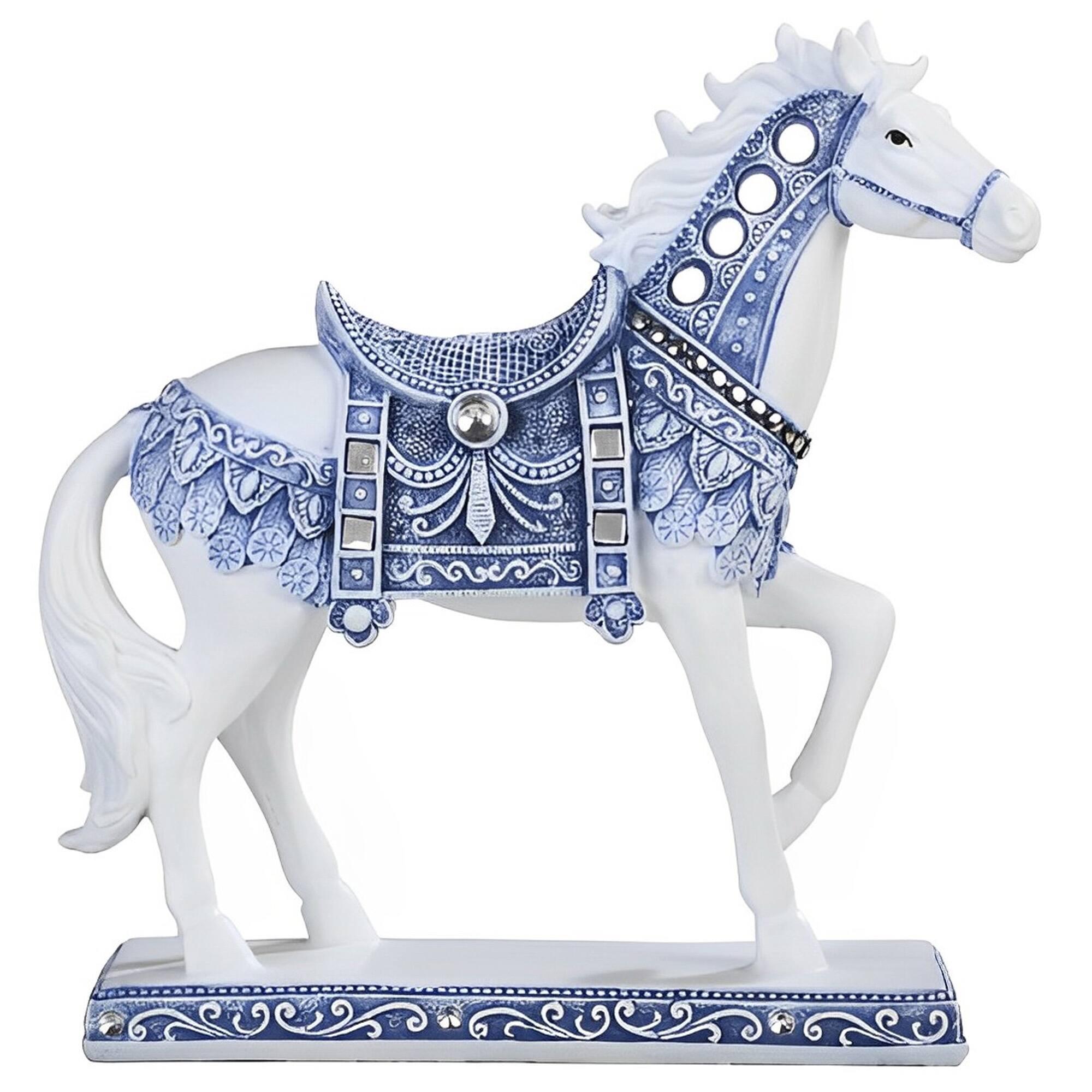 FC Design - 8.75"H Mustang Horse Figurine Statue Office Desk Tabletop Home Decor Gift - Multi-Color