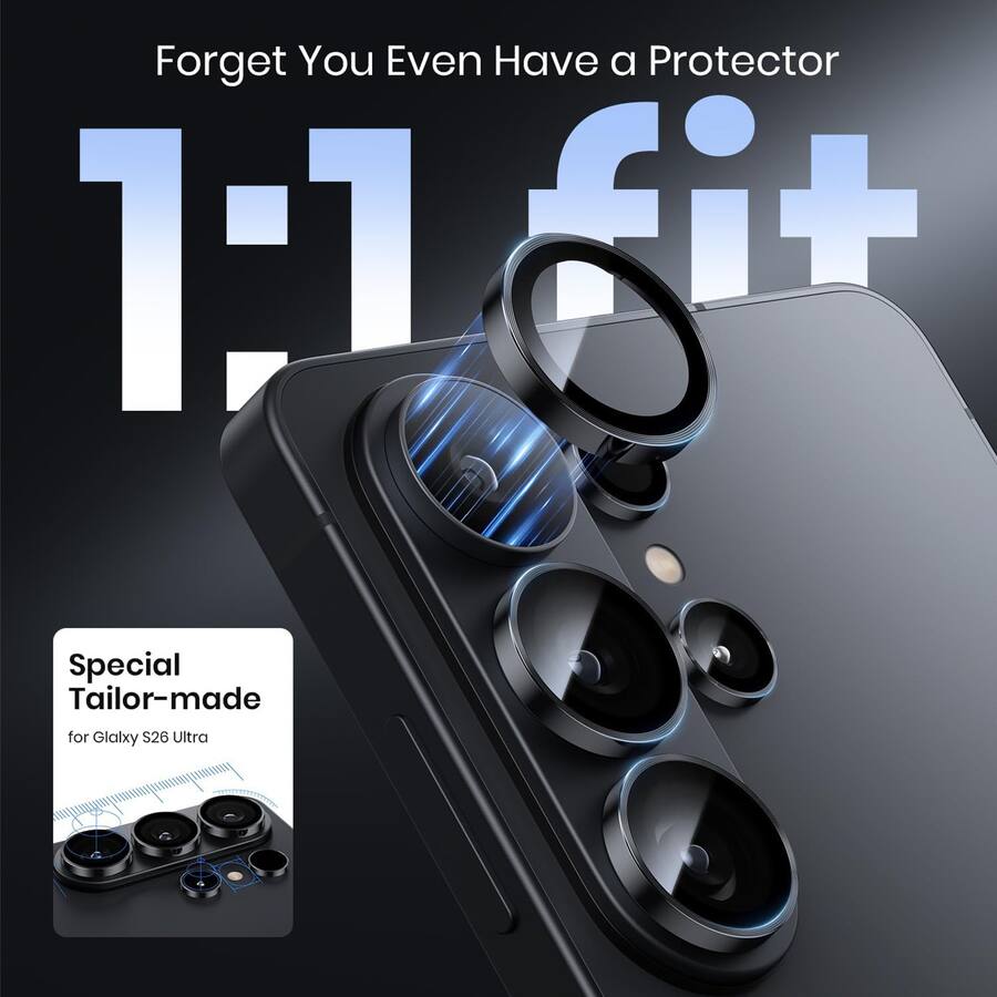 Scratch Camera Dteck For Samsung Galaxy S26 Ultra Camera Lens Protectors , Individual ...