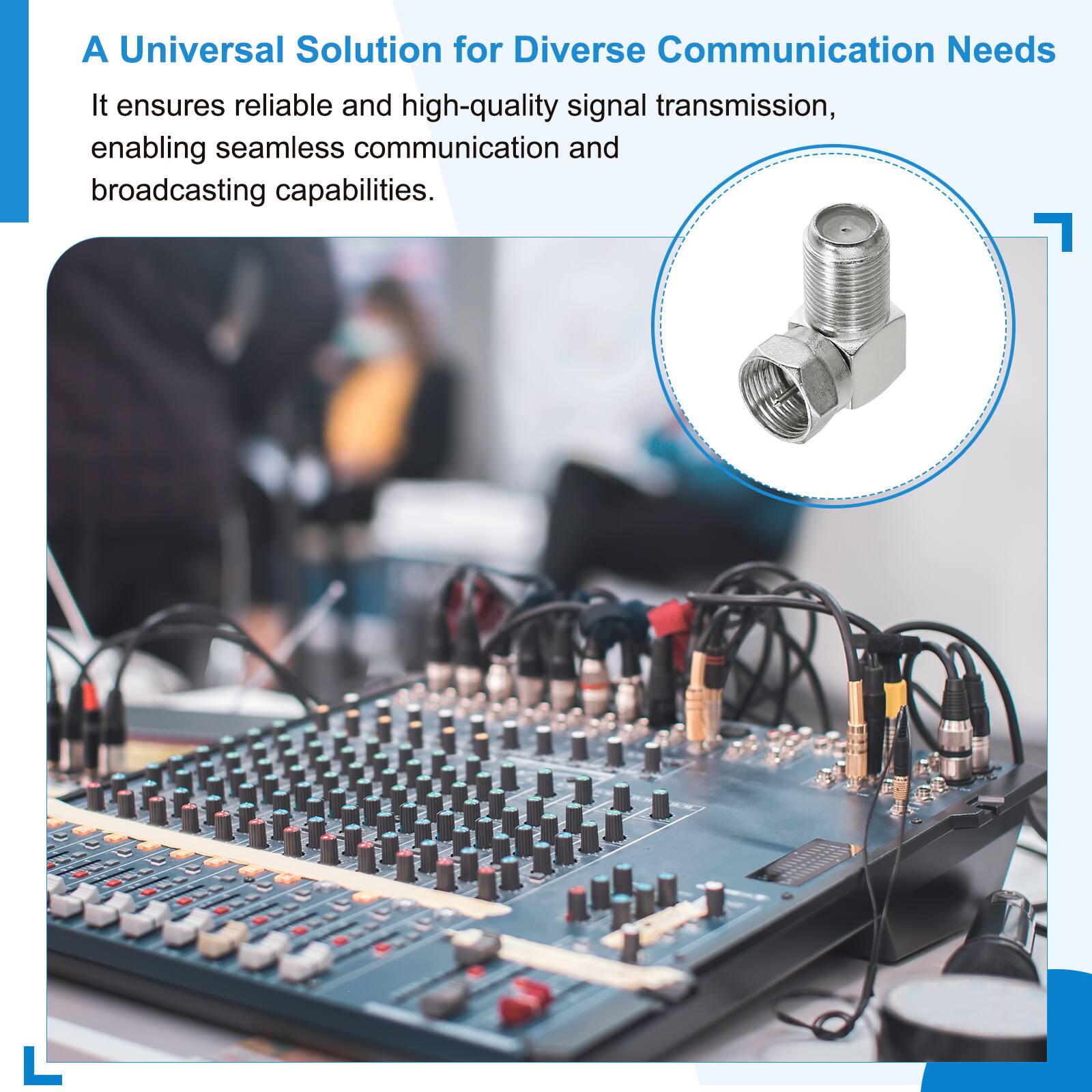 A Universal Solution for Diverse Communication Needs

It ensures reliable and high-quality signal transmission, enabling seamless communication and broadcasting capabilities.