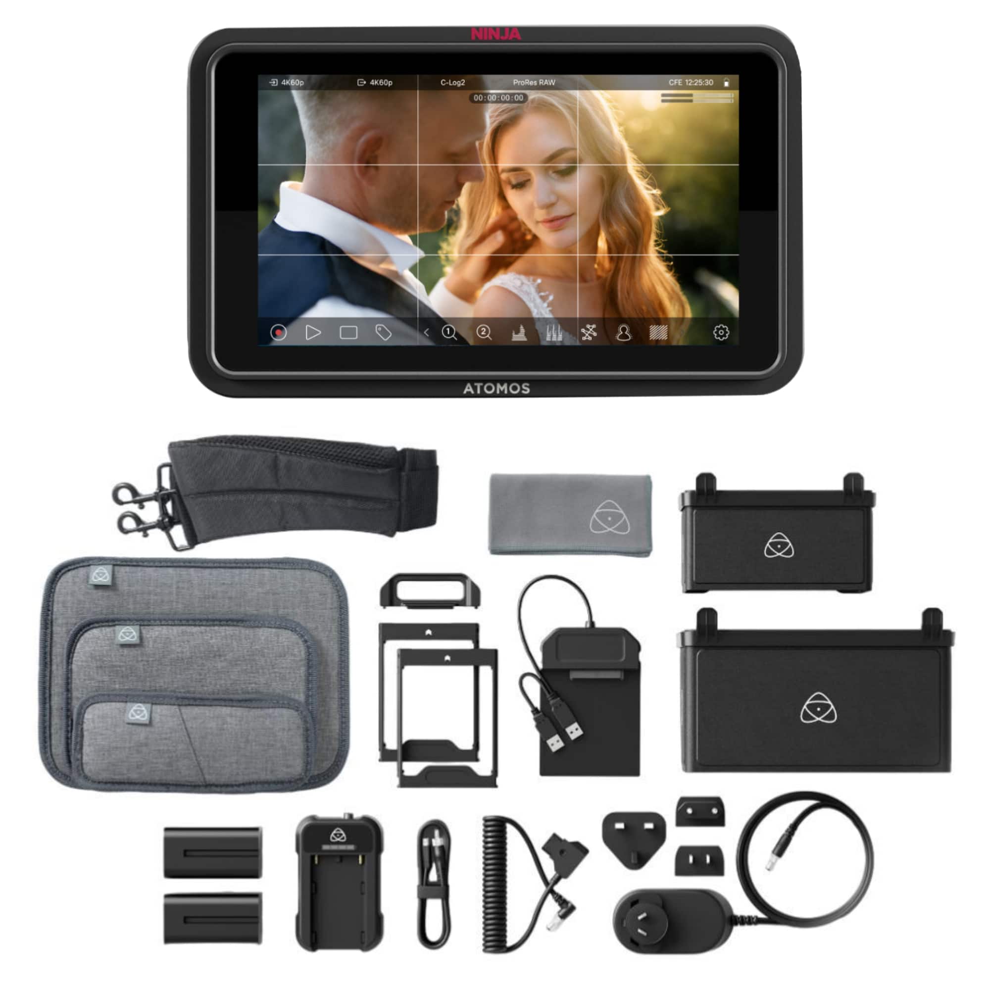 Atomos Ninja TX GO 5 Inch Touch Display with Universal Accessory