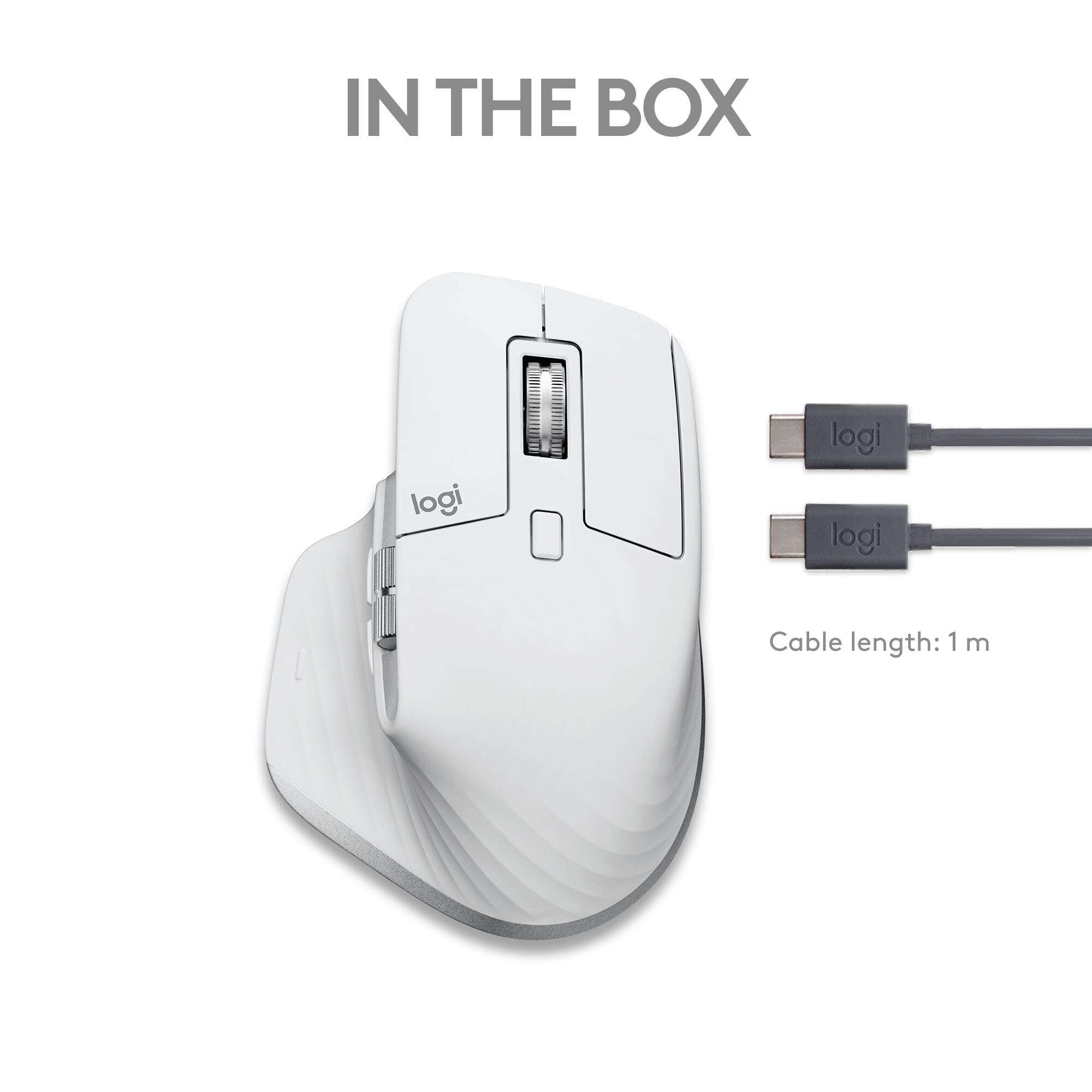 IN THE BOX
logi
Cable length: 1 m