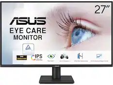 ASUS EYE CARE MONITOR 27"
TÜV Rheinland CERTIFIED
QHD IPS 2560x1440
Ultra-wide Viewing Angles
Eye Care +
Stereo Speakers
VESA Wall Mountable
ASUS DisplayWidget Center