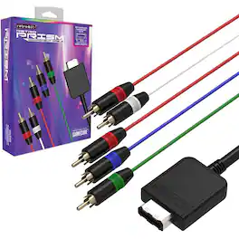 Retro-Bit - Retro Prism HD Component Cable for Gamecube - Black