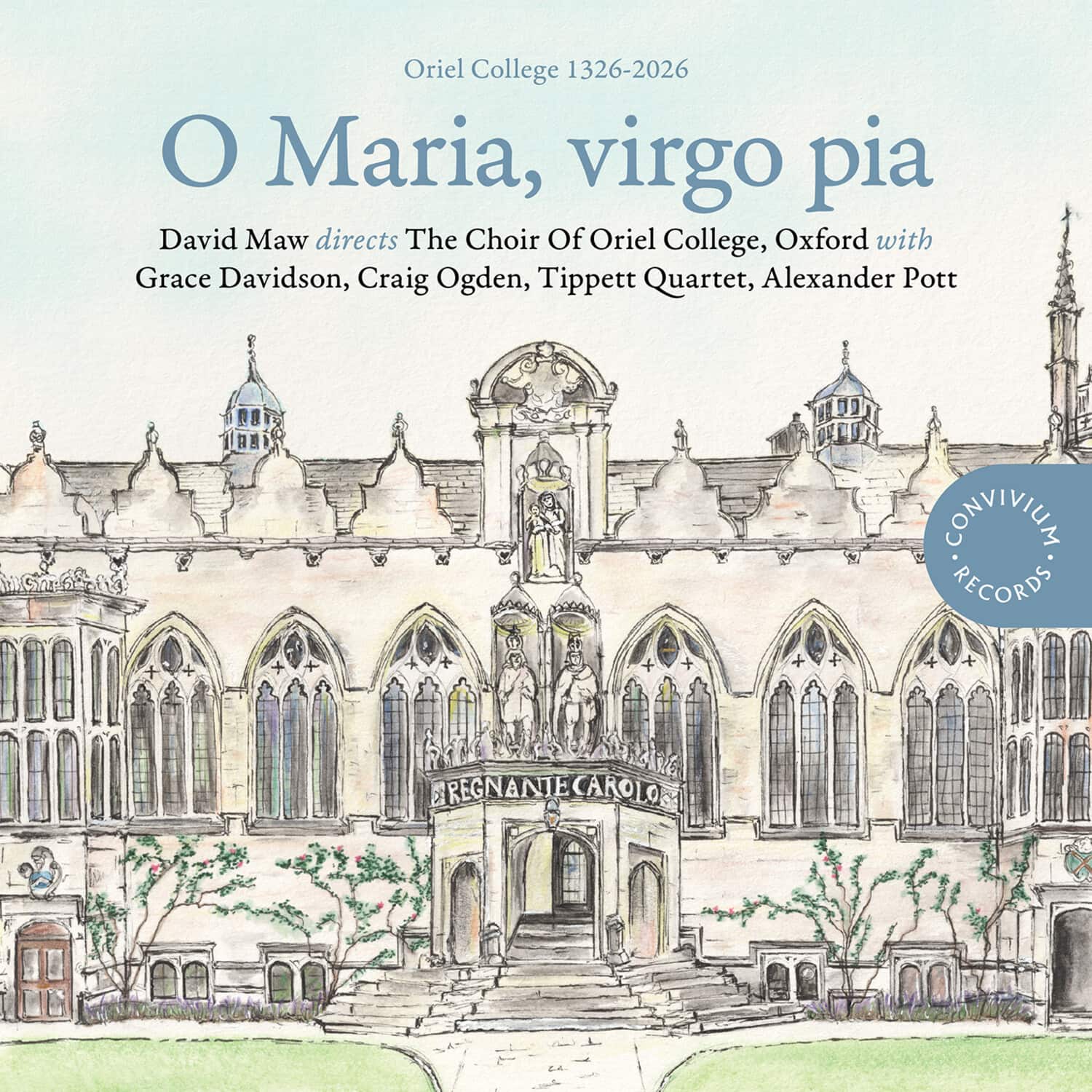 The Choir of Oriel College, Oxford - O Maria, virgo pia   - COMPACT DISCS [CD] price history on PriceWatchPro