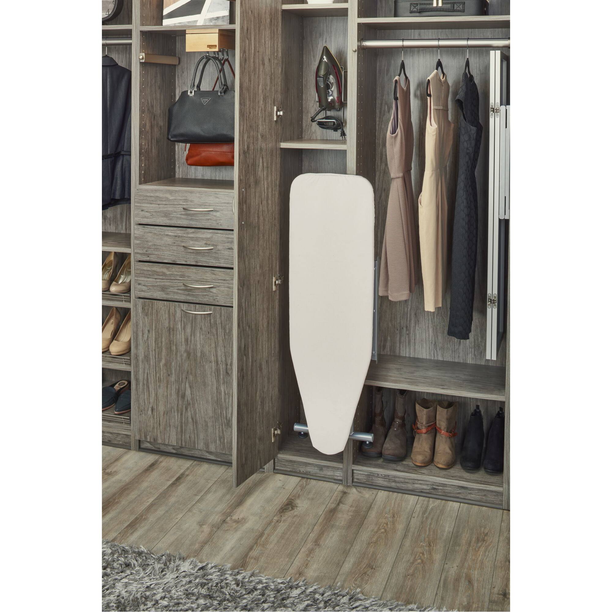 Alt View 7. Rev-A-Shelf - Rev-A-Shelf Sidelines Premiere Pop Up Ironing Board w/ Soft-close, CPUIBSL-14-SM.
